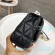 Newest Top Clone Michael Kors Black Genuine Leather Women's Chain Shoulder Bag (8)_th.jpg
